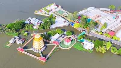 Siete hermosos campos en medio del agua