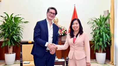 ທ່ານ​ຮອງ​ລັດຖະມົນຕີ ​ເລ​ທິທູ​ຮັ່ງ ​ໄດ້​ໃຫ້ການ​ຕ້ອນຮັບ​ທ່ານ​ຫົວໜ້າ​ບັນນາທິການ​ໃຫຍ່ Bloomberg