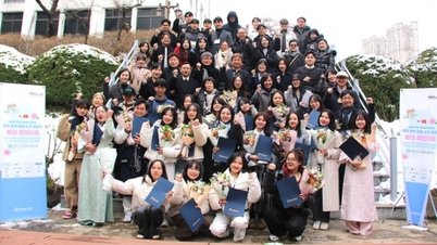 Ponte cultural para estudantes vietnamitas que estudam na Coreia.