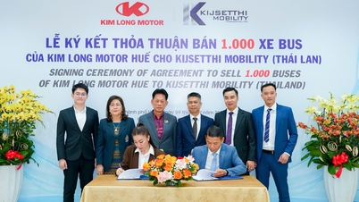 কিম লং মোটর হিউ থাইল্যান্ডে ১,০০০টি বাস রপ্তানির জন্য চুক্তি স্বাক্ষর করেছে।