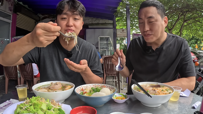 Ao provarem pela primeira vez as especialidades de 3 Hue, os convidados coreanos "perderam a compostura de tão deliciosas que estavam".