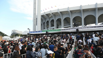 حفل افتتاح دورة ألعاب جنوب شرق آسيا 33: توافد الحشود إلى راجامانغالا، وتشديد الإجراءات الأمنية إلى أقصى حد