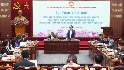 Promouvoir le rôle du Front de la Patrie du Vietnam dans le développement d'une économie de marché