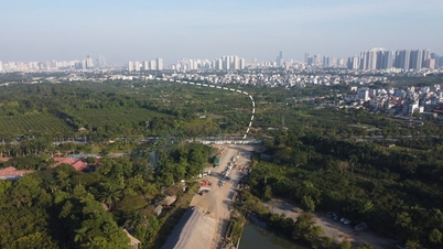 Wegentraject van 966 miljard VND in Bac Tu Liem: voortgang na een jaar bouwen