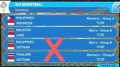 第33回東南アジア競技大会の組織委員会は、バスケットボールの競技日程表で国旗を別の国旗と取り違えるという重大なミスを犯した。