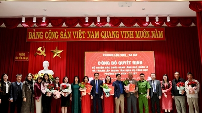 Městská část Lam Vien ve městě Da Lat spouští své komplexní servisní centrum.