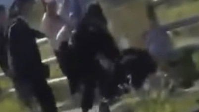 Una estudiante de décimo grado en Gia Lai fue golpeada por un grupo de estudiantes más jóvenes.