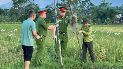 Banyak alat yang digunakan untuk memerangkap haiwan liar telah dirampas dan dimusnahkan.
