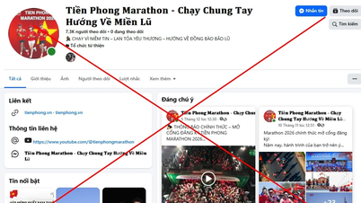 คำเตือน: มีเพจปลอมแอบอ้างเป็นเพจการแข่งขันวิ่งมาราธอนเทียนฟงปรากฏขึ้น เพื่อหลอกลวงผู้คน