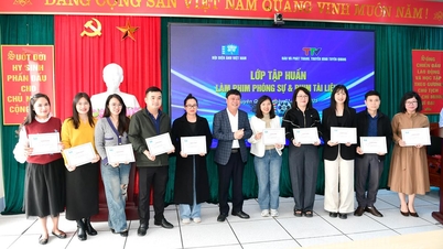 74 ٹرینیز کے لیے نیوز رپورٹس اور ٹیلی ویژن دستاویزی فلمیں بنانے میں پیشہ ورانہ مہارت کو بہتر بنانے کی تربیت۔