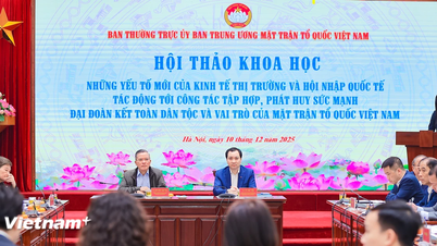 تعزيز دور جبهة الوطن الفيتنامية في اقتصاد السوق الحالي.