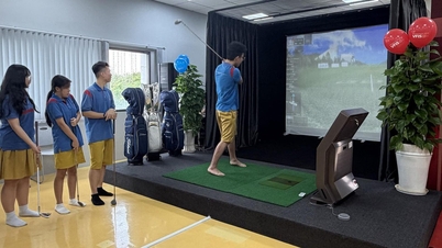 Sebuah sekolah menengah meresmikan ruang latihan untuk olahraga 'aristokrat'.