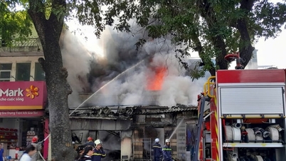 Hanoi: Brannen i en kiosk i bydelen Hai Ba Trung ble raskt slukket.