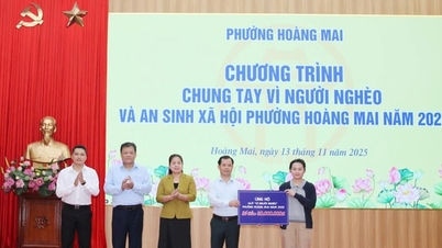 ស្រុក Hoang Mai មិនមានគ្រួសារក្រីក្រ គ្មានគ្រួសារធ្លាក់ចូលទៅក្នុងភាពក្រីក្រវិញ ហើយប្តេជ្ញាចិត្តកាត់បន្ថយគ្រួសារដែលនៅជិតក្រីក្រប្រកបដោយនិរន្តរភាព។