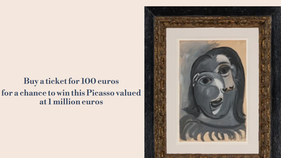У вас есть шанс стать обладателем картины Пикассо всего за 100 евро.