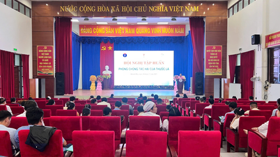 वियतनाम मेडिकल एसोसिएशन तंबाकू से होने वाले नुकसान की रोकथाम और नियंत्रण पर प्रशिक्षण आयोजित करता है।