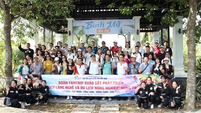 A Administração Nacional de Turismo do Vietnã está realizando um levantamento sobre o desenvolvimento do turismo agrícola e rural nas províncias do Delta do Mekong.