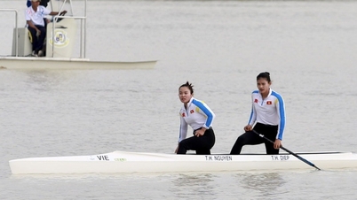 Bak Vietnams første gullmedalje ved de 33. SEA Games: Da de to Hương-søstrene slo seg sammen.