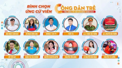 Pemungutan suara untuk 'Warga Muda Teladan Kota Ho Chi Minh' 2025 telah dimulai.