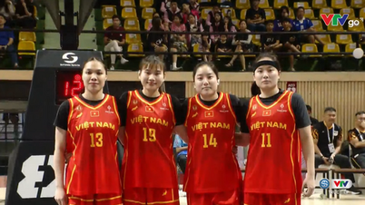 Pasukan bola keranjang 3x3 wanita Vietnam mara ke separuh akhir Sukan SEA 33.