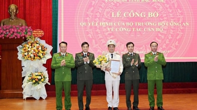 Colonel Nguyen Quoc Vuong has been appointed Deputy Director of the Bac Ninh Provincial Police.