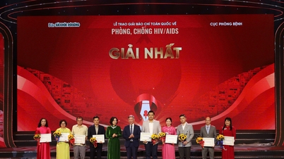 TTXVN đoạt giải Nhất Giải Báo chí toàn quốc về phòng, chống HIV/AIDS