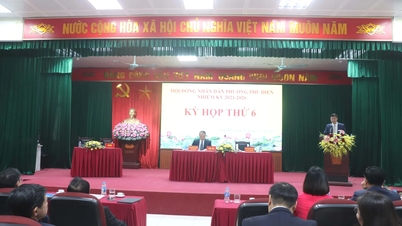 Phu Dien Ward folkeråd vedtok seks viktige resolusjoner om sosioøkonomisk utvikling