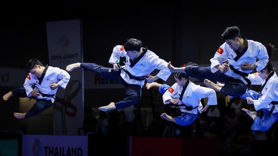 তায়কোয়ান্দোতে ভিয়েতনামের আবেগঘন স্বর্ণপদক।