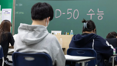 Korea Selatan: Pelajar berpusu-pusu untuk belajar bahasa Inggeris selepas peperiksaan kemasukan universiti.