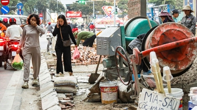 Pengerusi Hanoi meminta supaya tiada permit dikeluarkan untuk menggali kaki lima apabila pencemaran udara teruk.