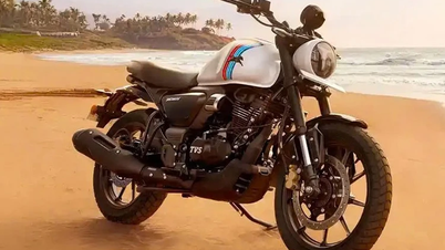 TVS Ronin Agonda - une moto rétro « de rêve », pour seulement 38 millions de VND.