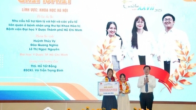 "การให้การสนับสนุนทางจิตใจแก่ผู้ป่วยมะเร็ง" คว้ารางวัลที่หนึ่งในการประกวดงานวิจัยทางวิทยาศาสตร์ Euréka Scientific Research 2025