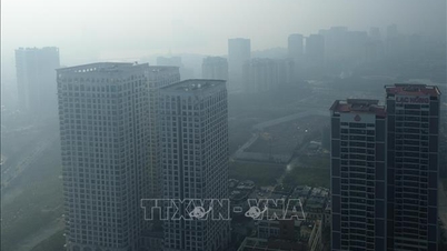 하노이와 주변 지역의 대기 오염 수준은 매우 심각합니다.