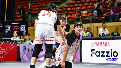 Thao Vy bolest snášel a vietnamský basketbalový tým exceloval a postoupil do semifinále SEA Games 33.