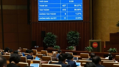 Národní shromáždění schválilo usnesení o investiční politice pro projekt výstavby mezinárodního letiště Gia Binh.