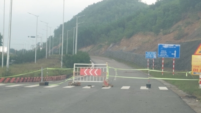 Bekämpfung von Erdrutschen während der Regenzeit auf der westlichen Ringstraße.