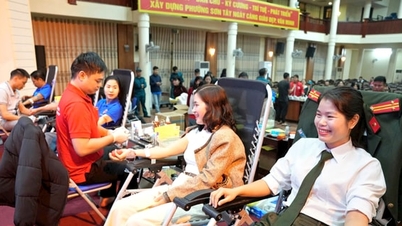 Son Tay organiza o Dia da Doação Voluntária de Sangue de 2025.