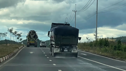 কোয়াং এনগাই: পরিবেশগত ক্ষতির কারণ বালি বহনকারী যানবাহনের বিরুদ্ধে কর্তৃপক্ষ ব্যবস্থা নিচ্ছে।