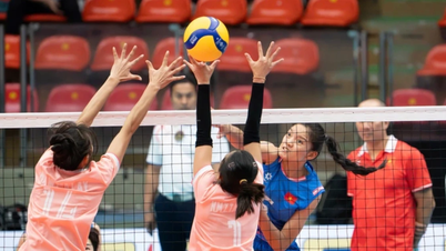 'Senjata rahasia' tim voli putri Vietnam terungkap setelah kemenangan meyakinkan atas Myanmar.