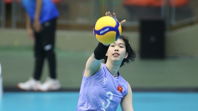 Bintang bola tampar nombor satu Vietnam, Thanh Thúy, masih belum bermain, menunggu perlawanan menentang Indonesia.