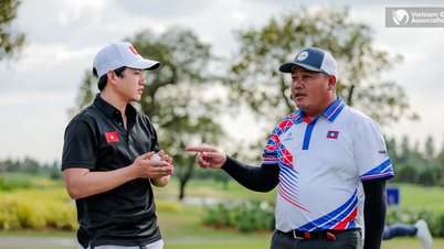 वियतनामी गोल्फ टीम ने एसईए गेम्स 33 में प्रवेश किया: पदक के रंग में बदलाव।