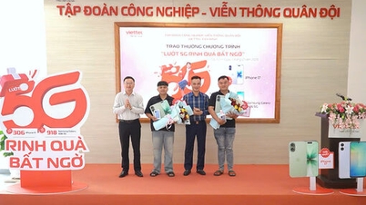 ویتل تای نین: قرعه‌کشی برنامه «Surf 5G، برنده هدایای غافلگیرکننده»