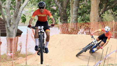 El rendimiento de los ciclistas vietnamitas en la carrera cross-country no fue lo suficientemente bueno y se enfrentaron a duras condiciones: fueron eliminados tempranamente.