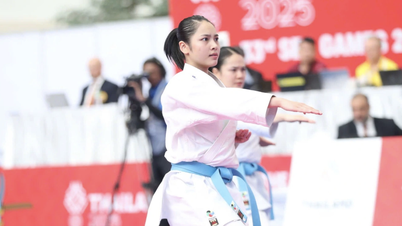 Женская сборная Вьетнама по карате завоевала золотую медаль на Играх Юго-Восточной Азии 33: три талантливые и прекрасные «феи».
