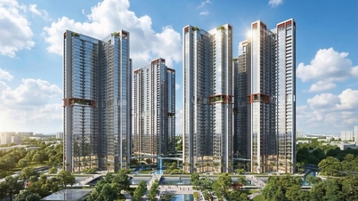Xuan Cau Holding akan segera meluncurkan 2.000 unit apartemen dengan 'desain bernapas' di kawasan perkotaan pemandian air panas Alluvia City.