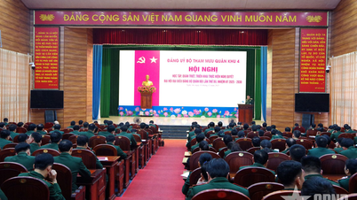 Komite Partai Departemen Staf Umum Wilayah Militer ke-4 secara menyeluruh melaksanakan Resolusi Kongres ke-12 Komite Partai Tentara Rakyat Vietnam.