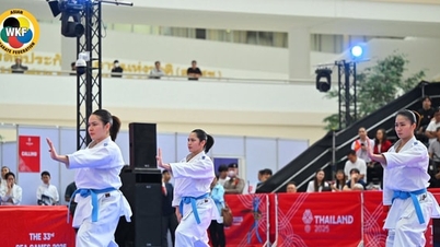 SEA Games 33: Karate und Taekwondo gewinnen zwei weitere Goldmedaillen für den vietnamesischen Sport.