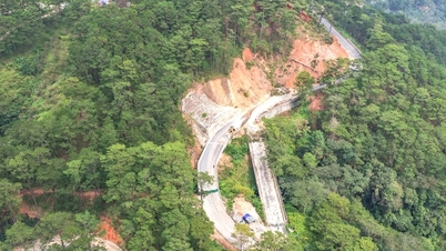 Lam Dong : La circulation a repris au col de D'ran après 40 jours de glissements de terrain.