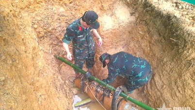 قيادة مدينة دا نانغ العسكرية: تعاملت بأمان مع قنبلة MK81 غير منفجرة متبقية من الحرب.