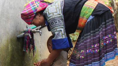 Efforts to bring clean water to villages and hamlets.